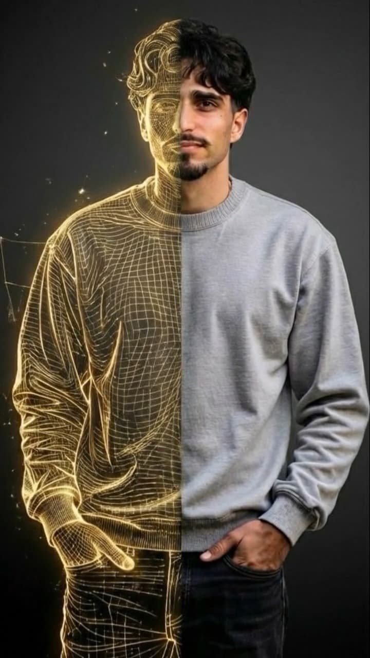 Charmd AI photo model workflow using several facial references Charmd AI photo model workflow using several facial references